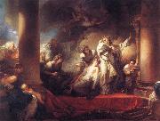 Jean Honore Fragonard Coresus Sacrificing himselt to Save Callirhoe oil painting on canvas